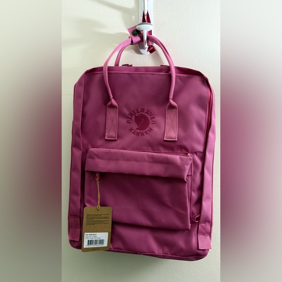 Fjallraven Re-Kanken Pink Rose Backpack - Picture 1 of 2